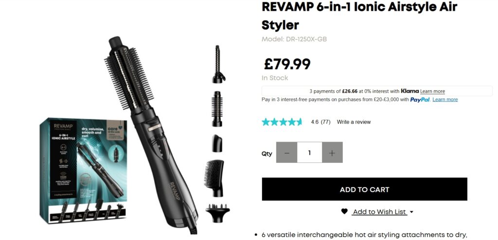 Revamp Progloss Airstyle 6-in-1