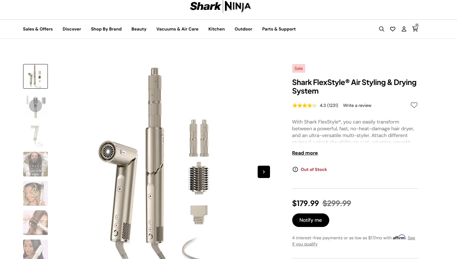 shark ninja site