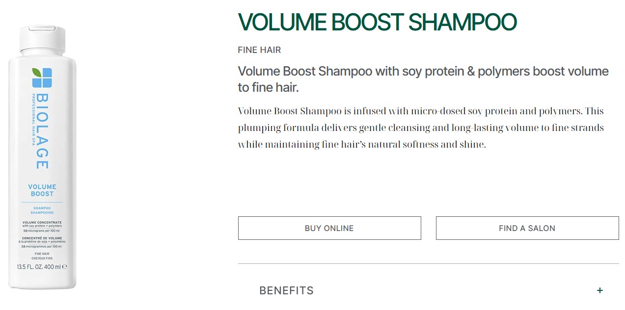biolage shampoo