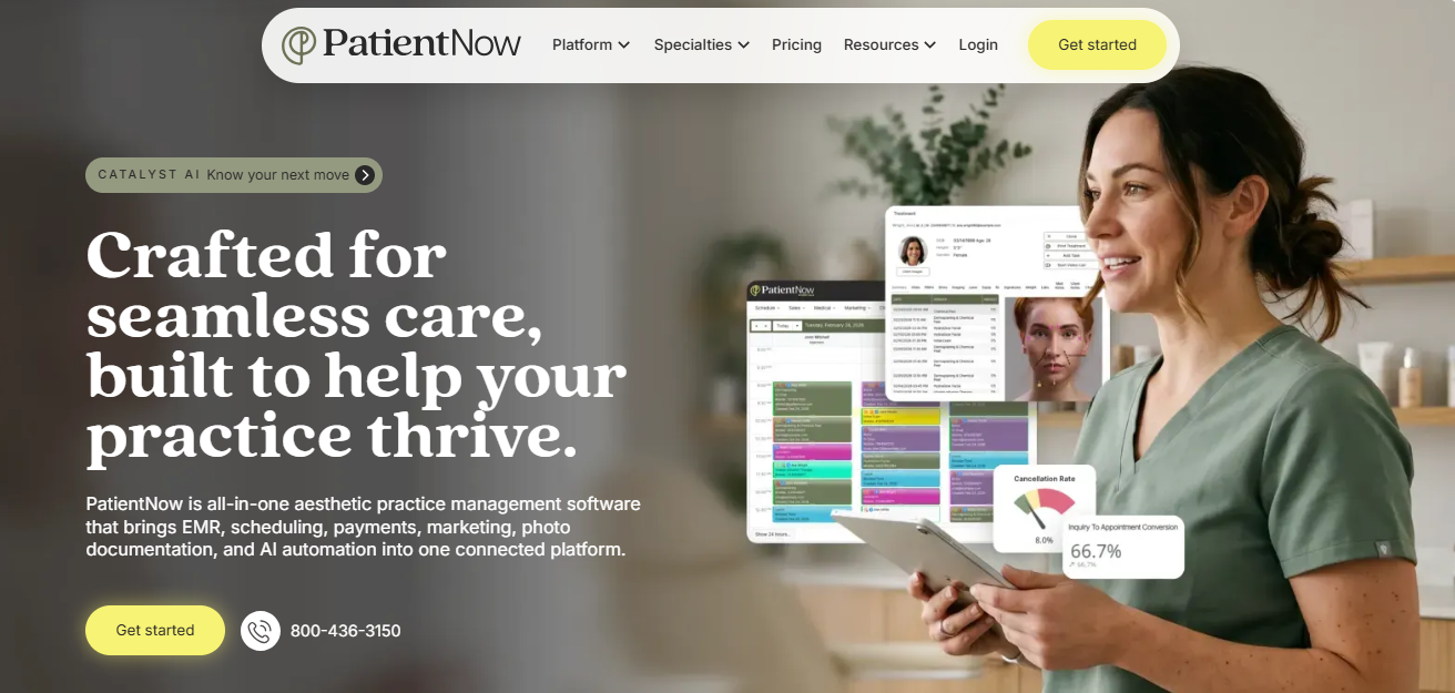 PatientNow Alternatives