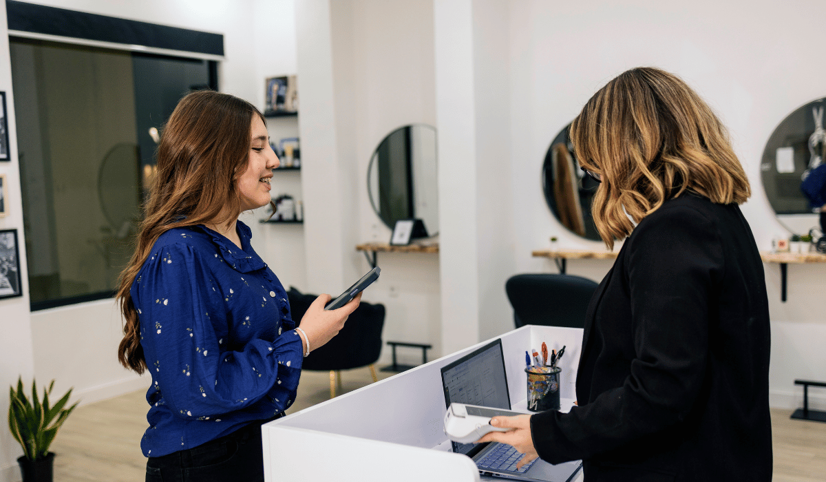 salon software with buy now pay later built in